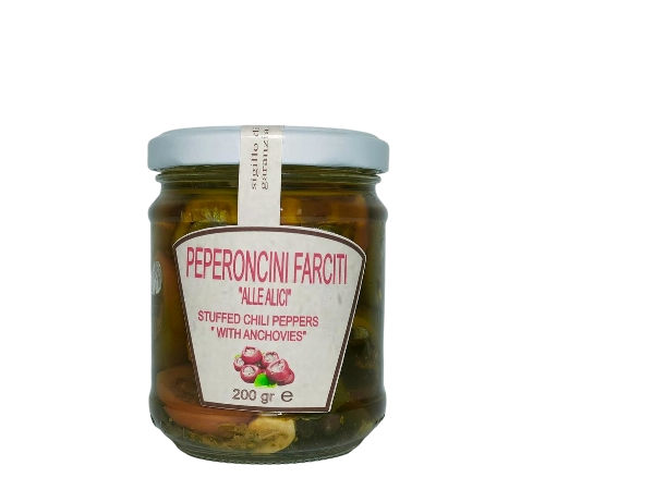 I peperoncini farciti alle alici