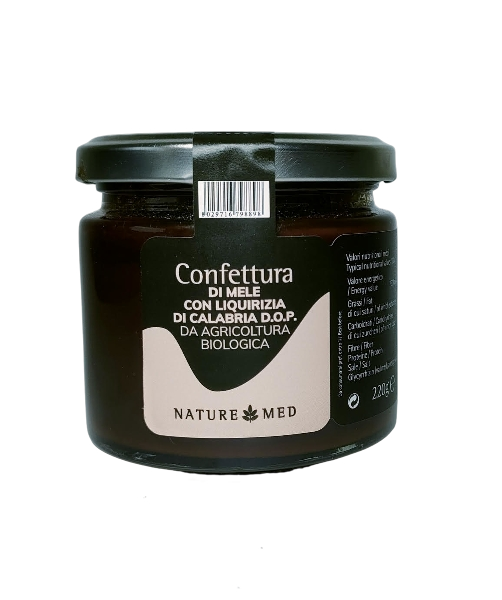 Confettura di mele e liquirizia di Calabria D.O.P