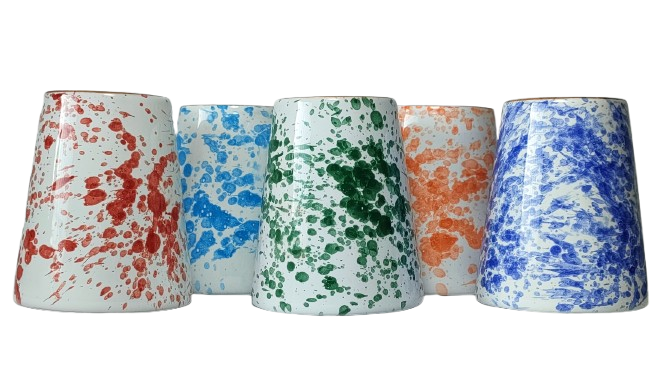 Bicchieri Terracotta Colorati