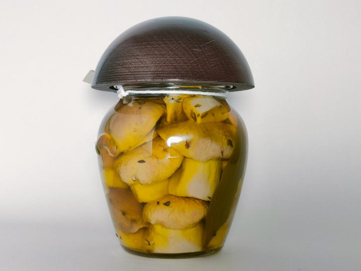 I funghi porcini interi sott'olio